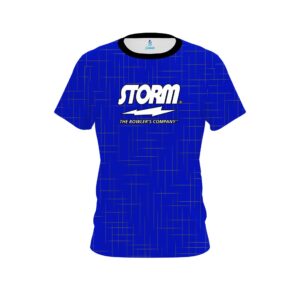 Rising Blue CoolWick Bowling Jersey