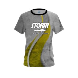Rough Edges Yellow CoolWick Bowling Jersey