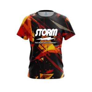 Shattered Shapes CoolWick Bowling Jersey