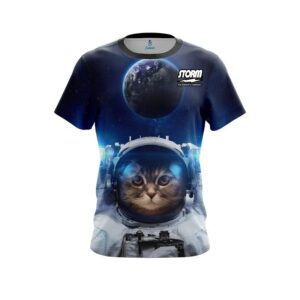 Space Cat CoolWick Bowling Jersey