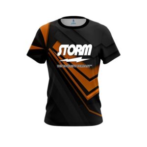 Steaming Dynamic Orange CoolWick Bowling Jersey