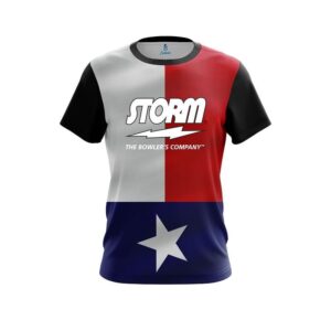 Texas Flag CoolWick Bowling Jersey