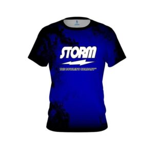 Toxic Rugged Smoke Blue CoolWick Bowling Jersey