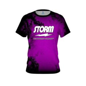 Toxic Rugged Smoke Purple CoolWick Bowling Jersey
