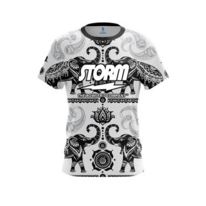 Tribal Elephants CoolWick Bowling Jersey