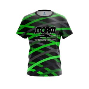 Turmoil Green CoolWick Bowling Jersey