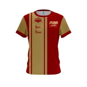Vintage League Bowling Red Coolwick Jersey