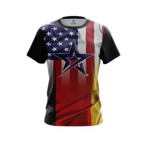 USA Germany CoolWick Bowling Jersey
