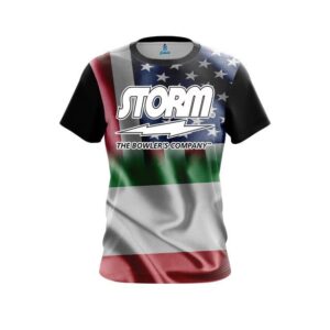 USA Italian Flag CoolWick Bowling Jersey