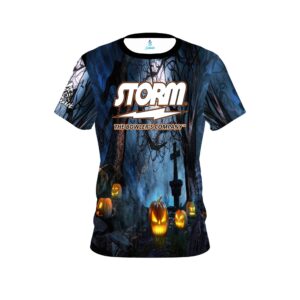 Halloween Pumpkin Alley Coolwick Bowling Jersey