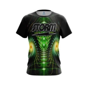 Vortex Green CoolWick Bowling Jersey