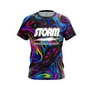Psychedelic Swirl CoolWick Bowling Jersey
