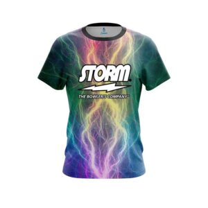 Multi Color Electric CoolWick Bowling Jersey