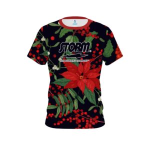 Poinsettia CoolWick Bowling Jersey